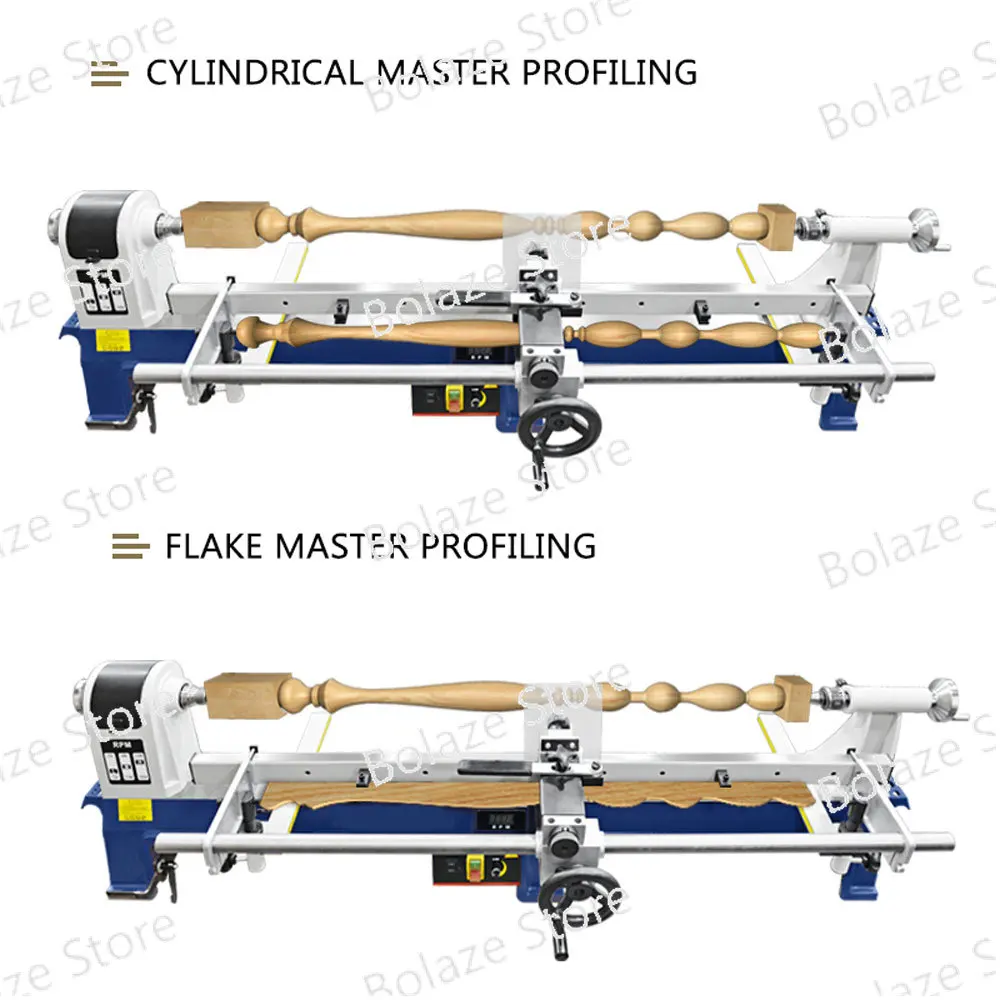 Woodworking lathe profiling bracket Profile frame armrest Lathe tool post guide Wooden rotating profile bracket