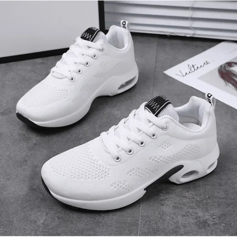 

2024 Brand Women’s Casual Shoes Fashion Womens Sneakers Hot Sell Comfortable Mesh Breathable Platform Shoes Zapatos Para Mujeres