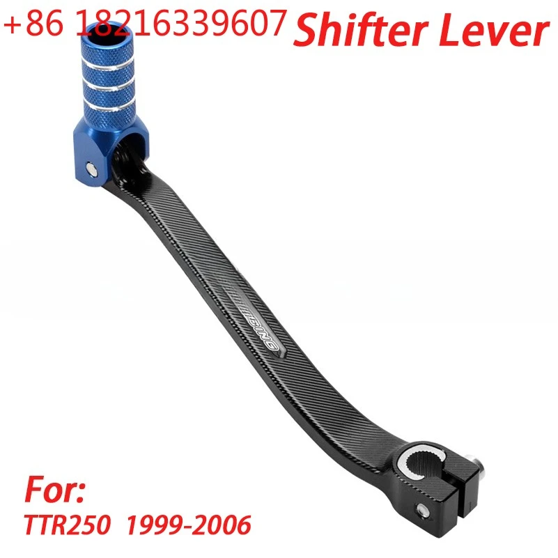 TAO Motocycle CNC Aluminum Foldbale Gear Shift Lever Shifter Pedal For  TTR250 TTR 250 1999-2006 TT250R TT 250R 1993-2004