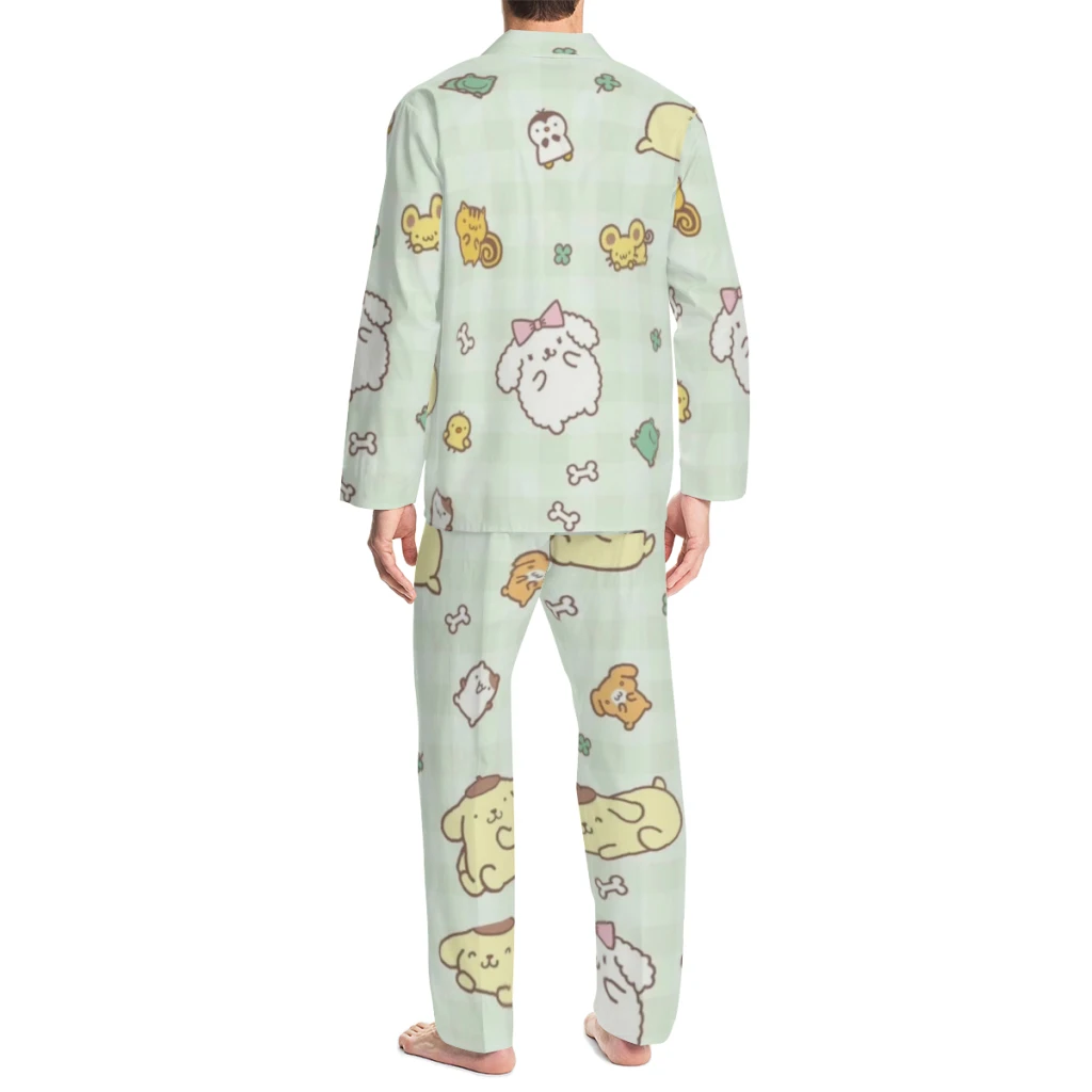 Pijama blanco Sanrio, patrones seleccionados de Minso, estilo lindo