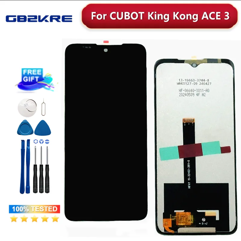 100% Original Tested For CUBOT KINGKONG ACE 3 LCD Display With Touch Screen Digitizer Assembly For KingKong ACE 3 LCD