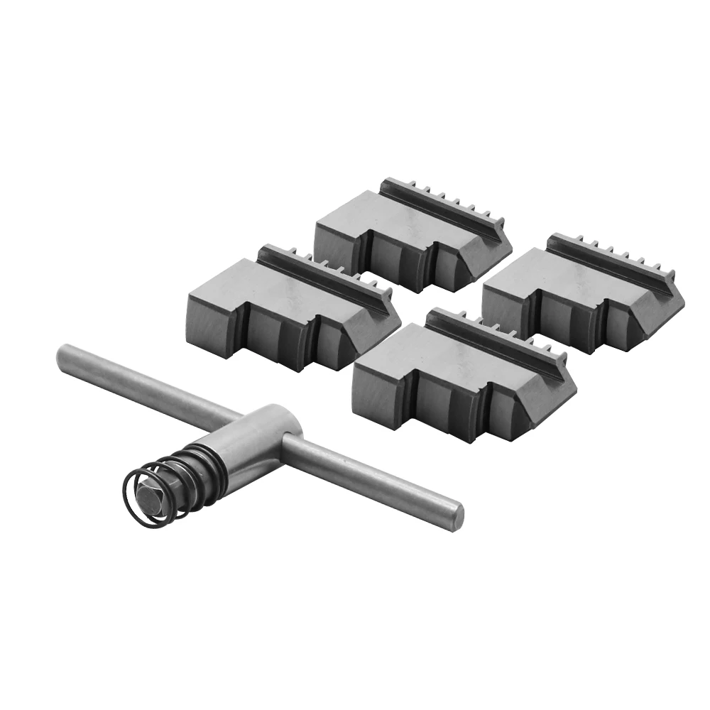 K12-130 CNC 4 Axis Rotary 130mm 4 Jaws Chuck 1:10 Rotary Axis 4th Axis Chuck Tailstock for CNC Router Milling Machine