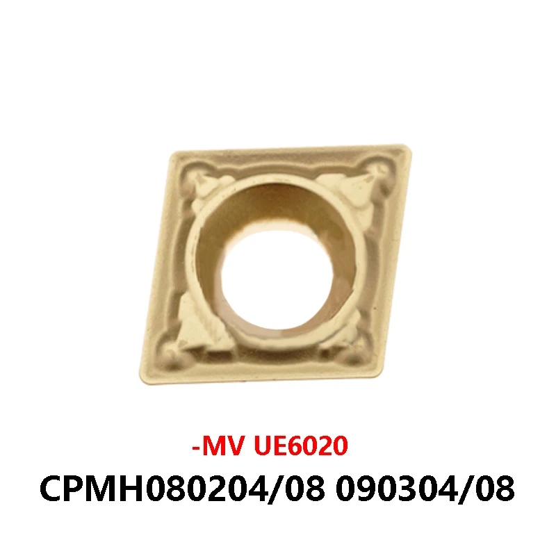 

100% Original CPMH CPMH080204-MV CPMH080208-MV CPMH090304-MV CPMH090308-MV UE6020 Carbide Inserts Lathe Cutter Processing Steel