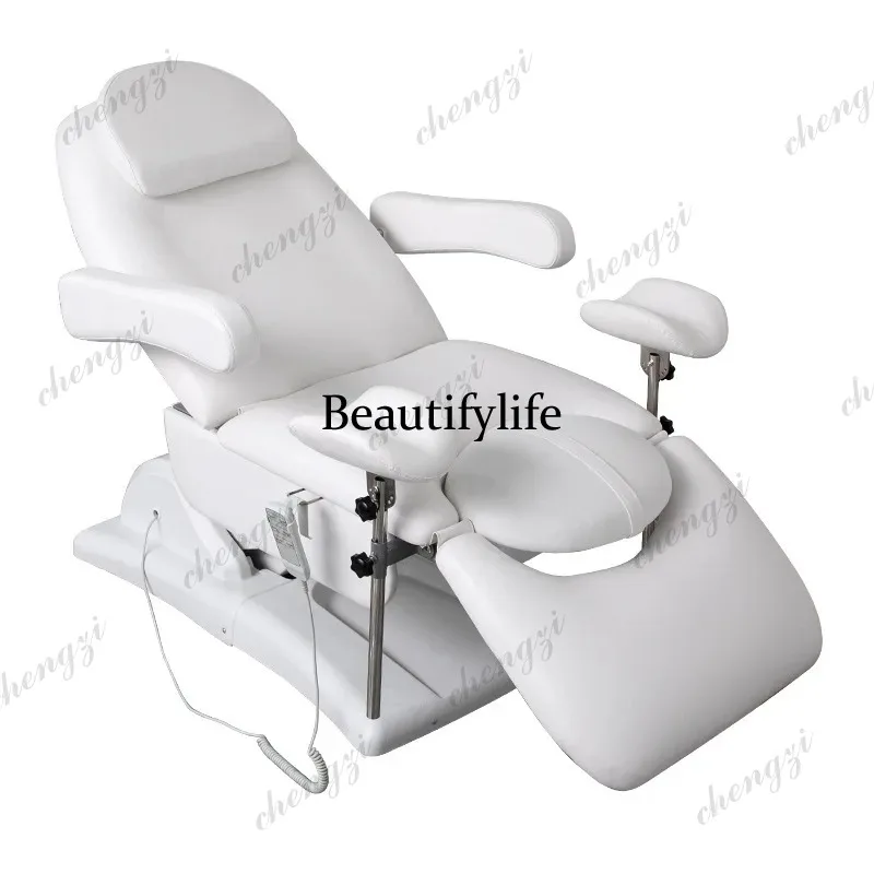 TTT Beauty Speciality Massage Beds Adjust Esthetician Nail Face Massage Beds Ear Cleaning PU Leather Furniture Mesa 2