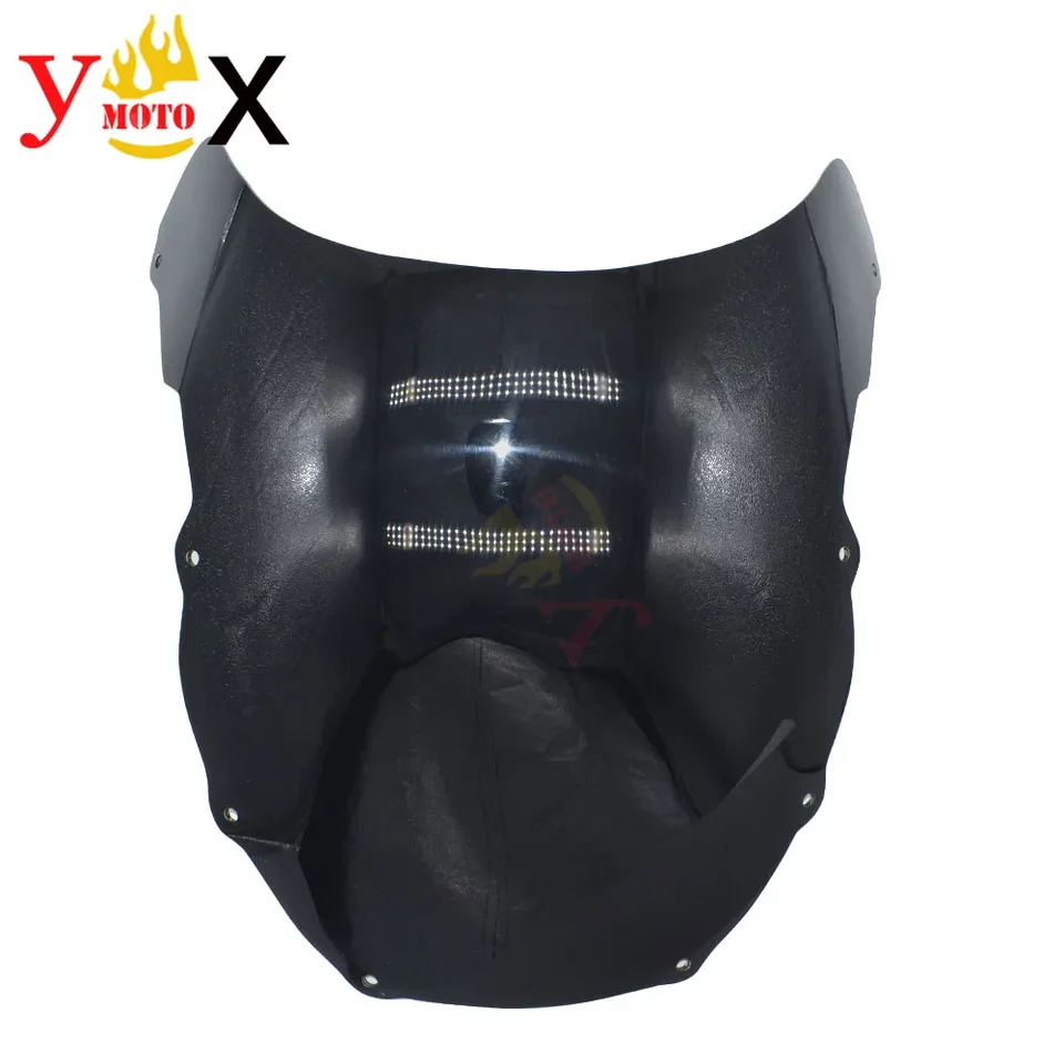 ZXR 250 91-99 Clear/Black Motorcycle Windscreen Windshield Front