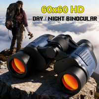 High Clarity Telescope 60X60 Binoculars Powerful Optical Lens Bak4 Prism Night Vision For Outdoor Hunting Sports Camping