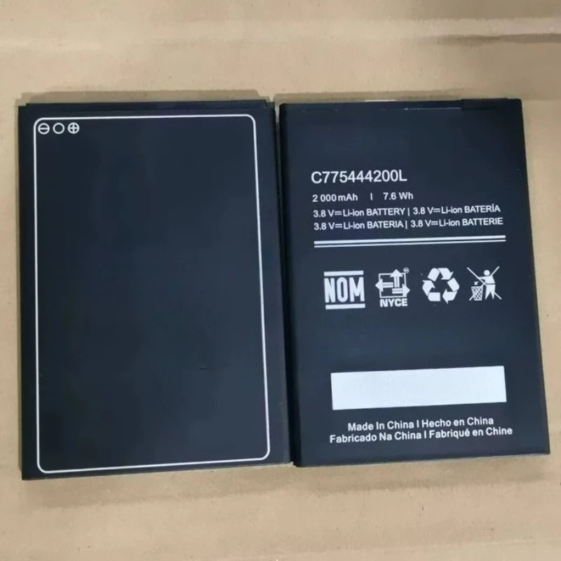 Nueva batería C775444200L 3,8 V 2000mAh para BLU C775444200L C755843220L C813443130L C835846300P