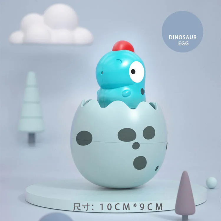 Dinosaur Eggshells Baby Bath Toy Cartoon Cute Rain Spray Eggs Baby Children Bathroom Water Play Shower For Boys And Girls 