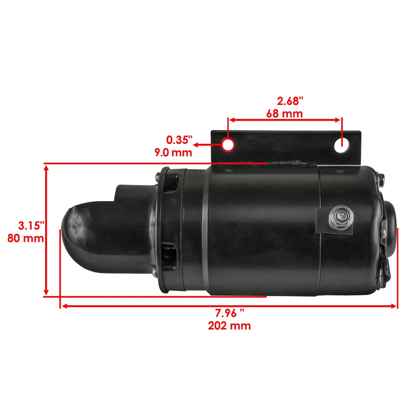 Starter Motor for Yamaha Marine Outboard T85 75HP 688-8100-12 Electrical Engine Starter Motor Accessories