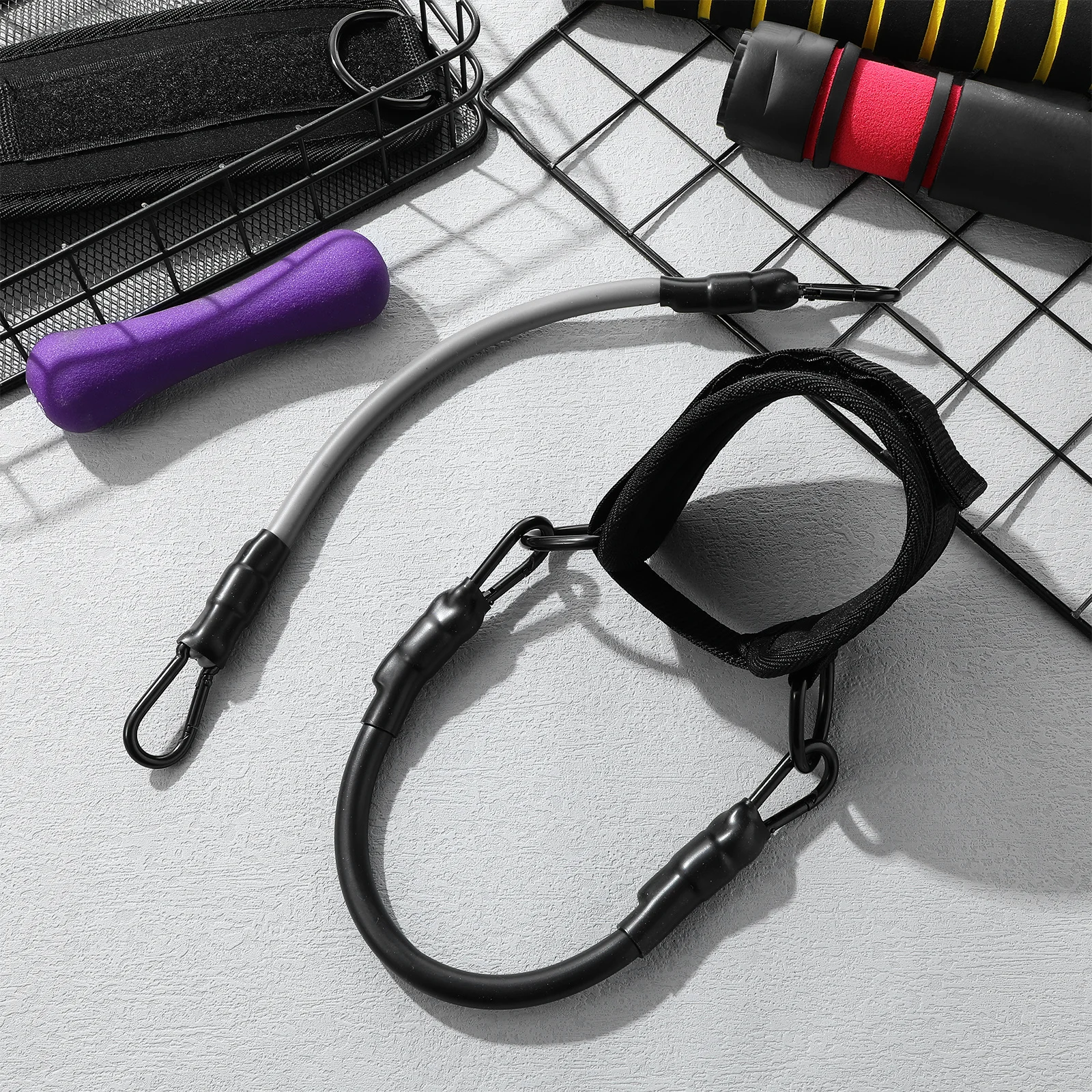 

1Set Ankle Strengthener with Cuffs Tpe Resistance Bands for Dynamic Leg Movements Booty Workouts Stability Fitness