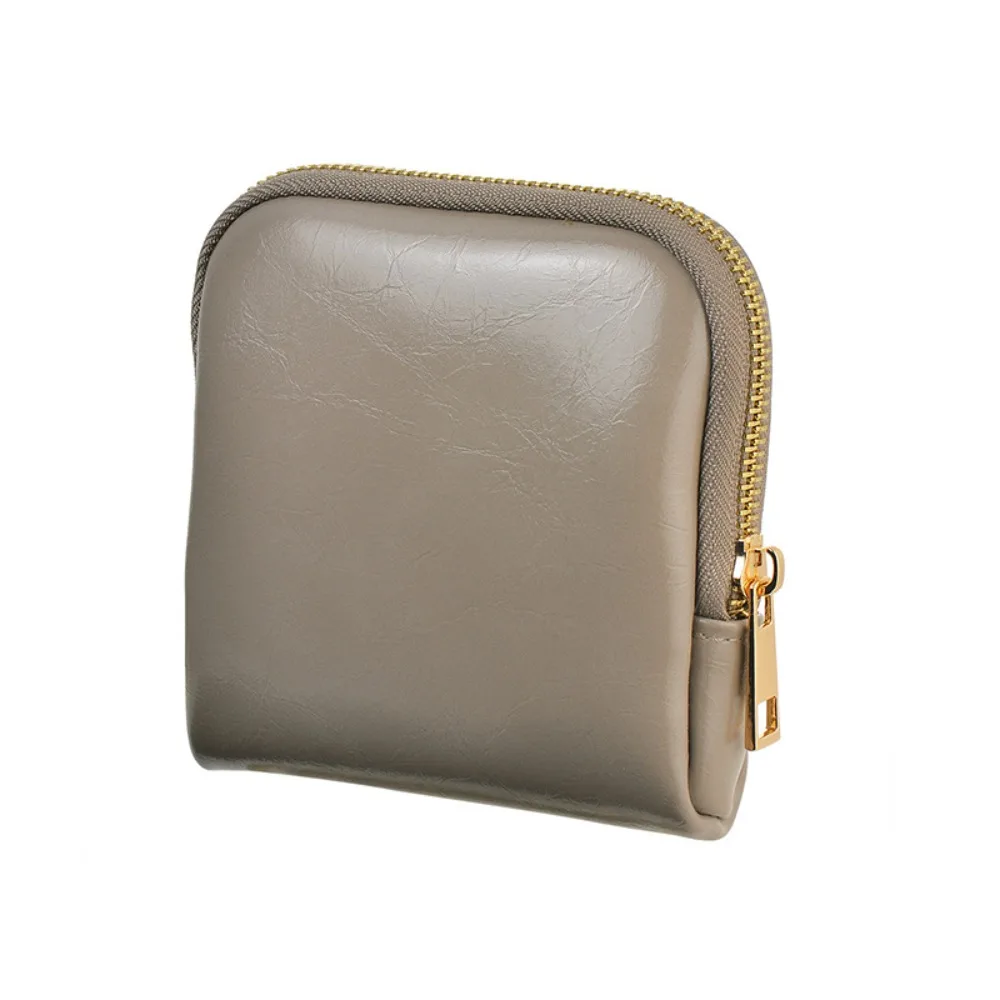 

PU Jewelry Storage Bag Anti-Scratch Multi-Layered Zipper Jewelry Bag Velvet Lining Anti-friction Women's Wallet Home Storage