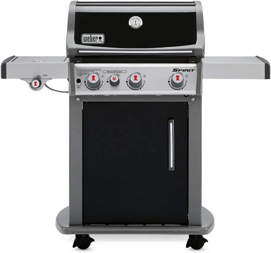 Weber spirit e330 lp schwarzer grill