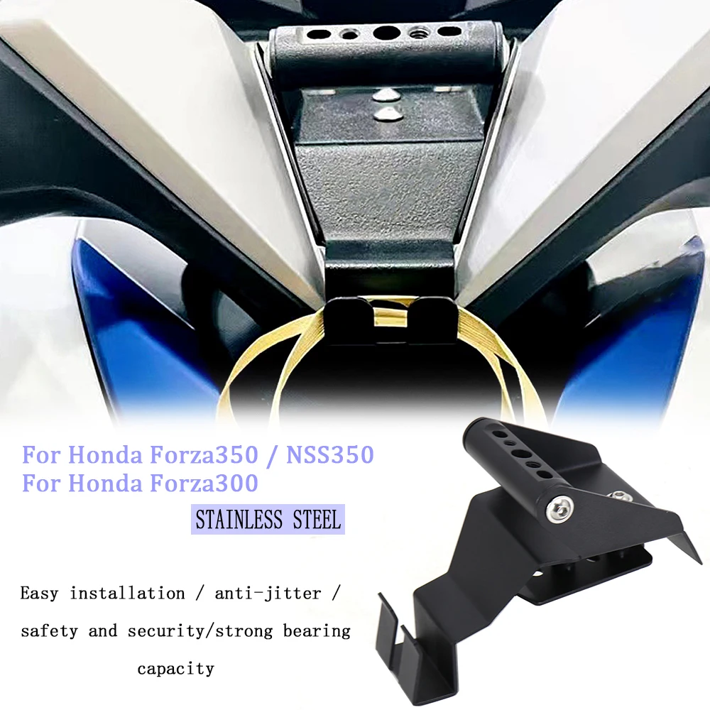 

New Middle Bracket Bag Luggage Holder Helmet Hanger Hook Holder Carry For HONDA Forza300 FORZA 300 Forza 350 Forza350 NSS350