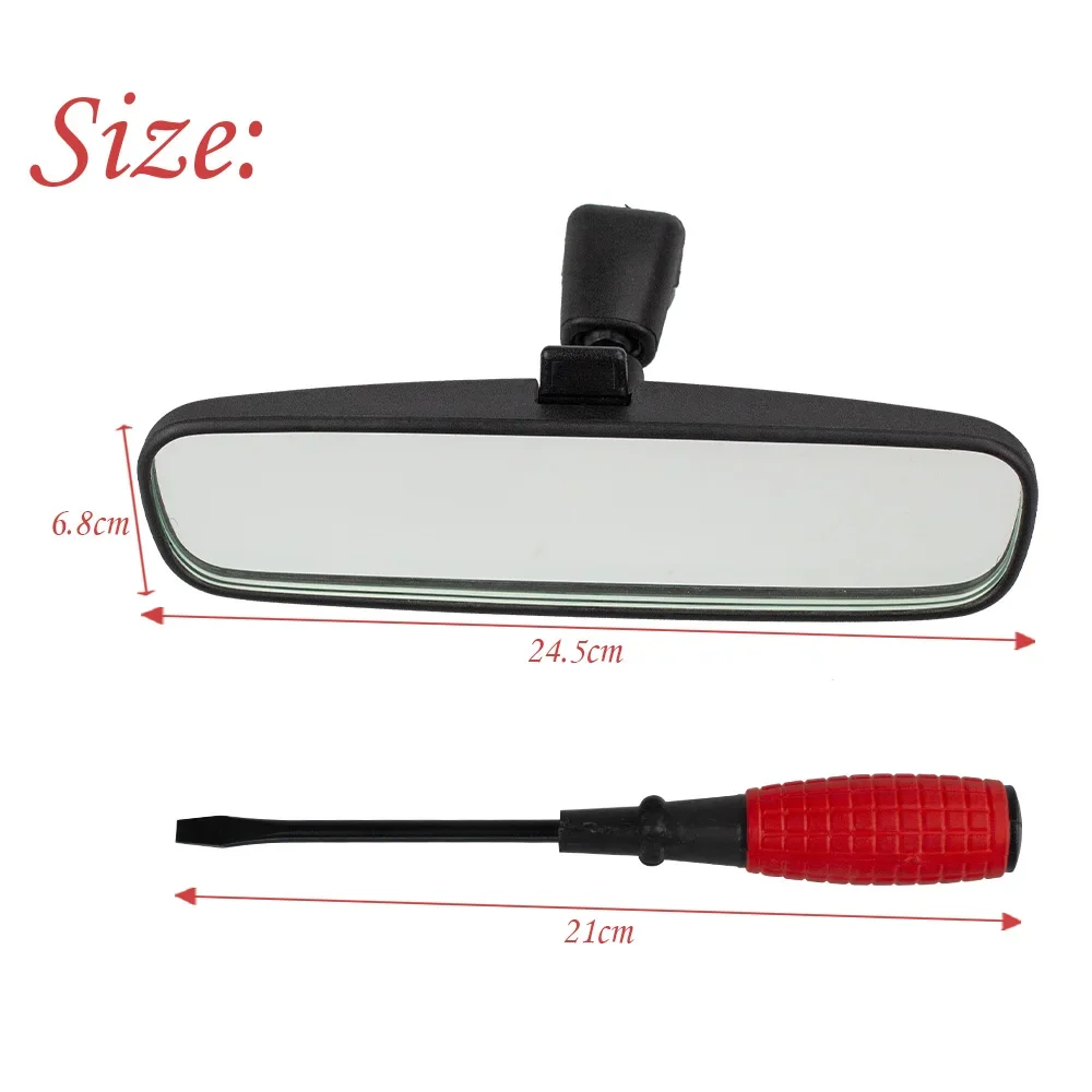 Interior Rear View Mirror REAR Room View Mirror with Screwdrivers For Niaasn Latio Sentra Almera Navara Teana Slyphy 96321-2D30A