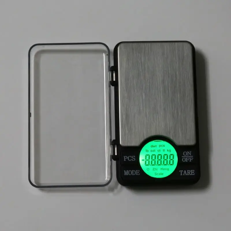 Portable Digital Weighing Scale 0.01g 600g Precise Mini Pocket Scale for Gold Jewellery Collectibles Herbs