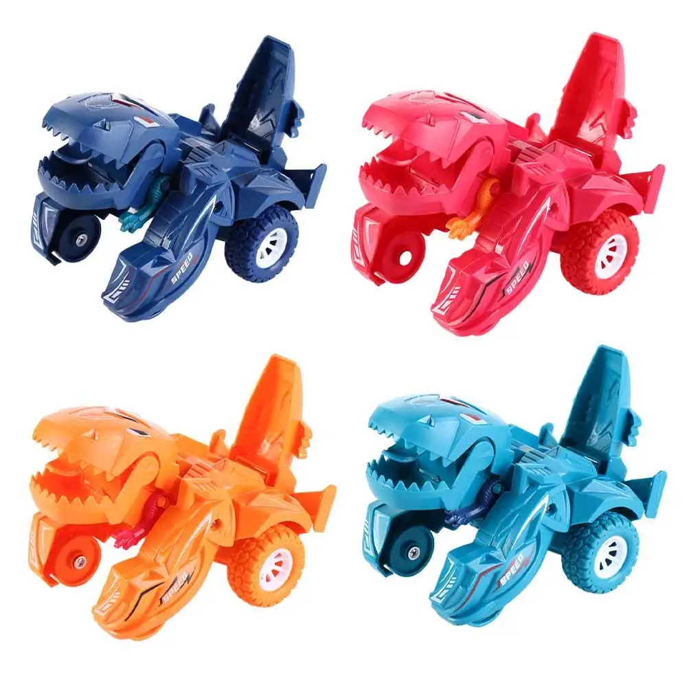 Pull Back Car Stunt Car  Gifts Dinosaur Deformation Car Deformation Car Transformer Dinosaur Car Dinosaur Robot Car