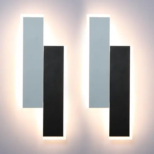 

2-Pack 12V RV LED Wall Sconce with Switch – Energy-Efficient Bedside Lamp for Camper, Trailer, Motorhome