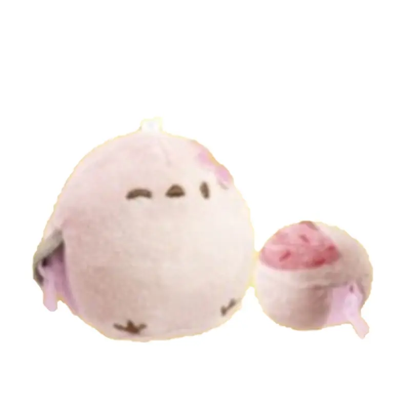 Japan Ulcap Gashapon Capsule Toy Bird Small Fat Chirp Tit Storage Bag Cute Plush Cloth Bag