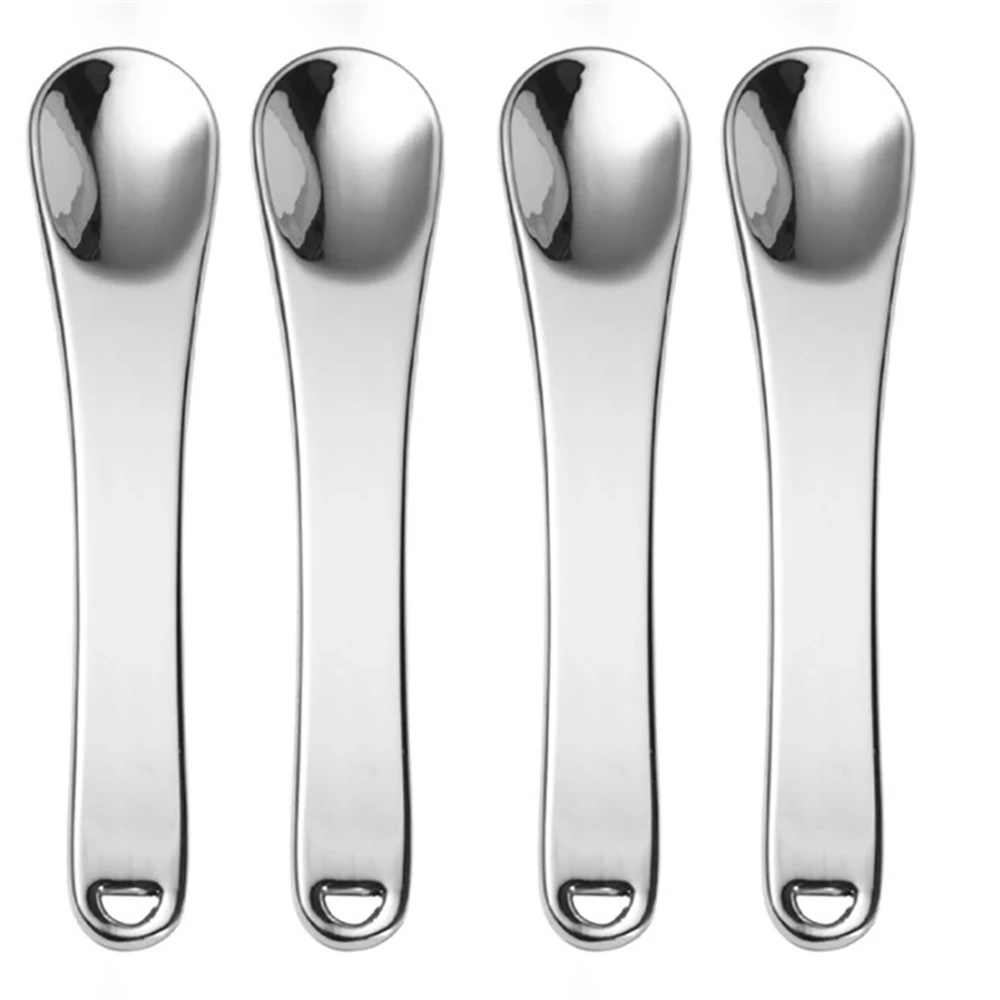 

Mini High quality Eye massage stick Makeup Tools Gold Mask Cream Spoon Eye Cream Stick Metal Cosmetic Spoons Cosmetic Spatula