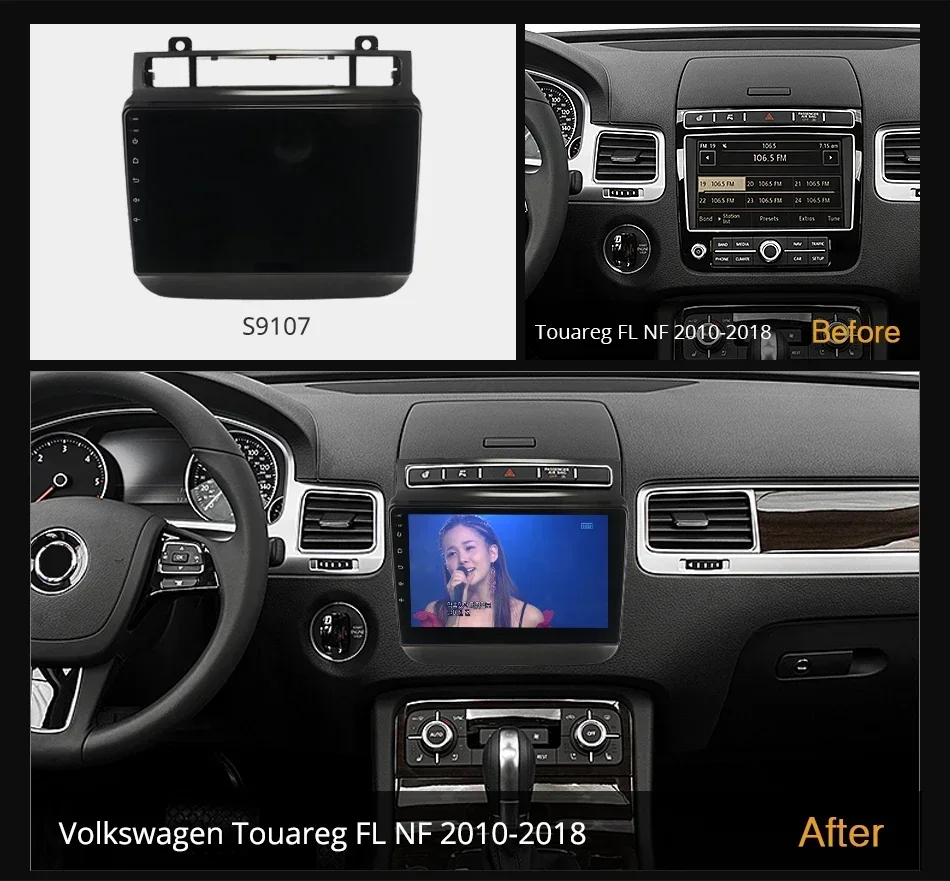 Ownice K6+ 2K for Volkswagen Touareg FL NF 2010 - 2018 Car Radio Multimedia Navigation Stereo GPS Android 12 No 2din 2 Din DVD