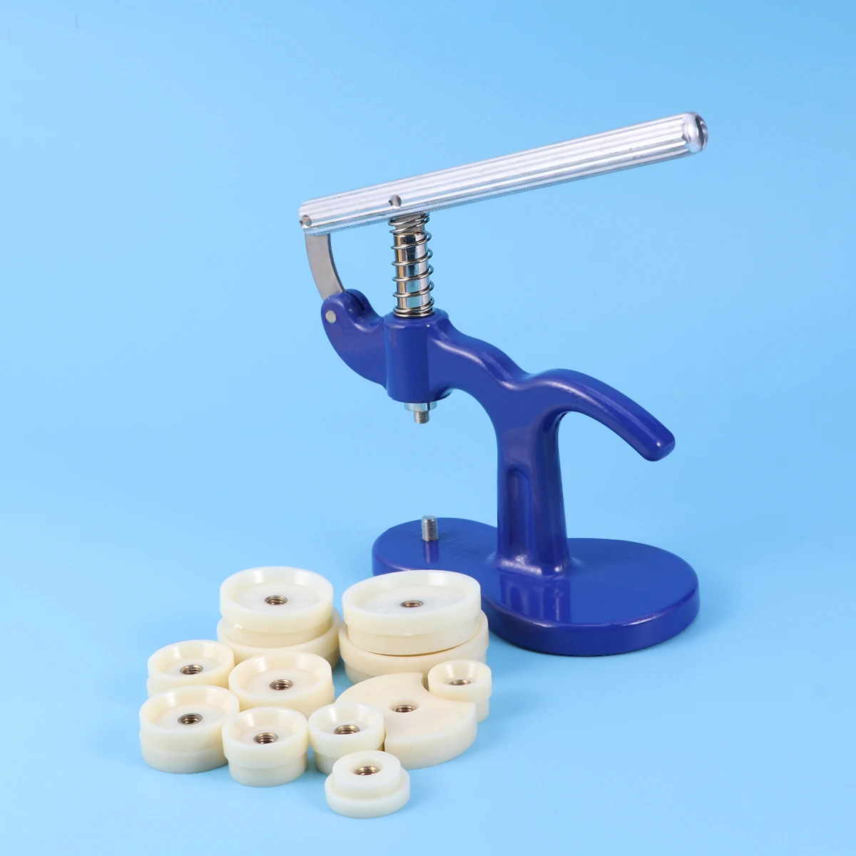 

Watch Repair Tool Set Plastic Precision Watch Press for Universal Case Back Closure Scratch-Free Watchmaker Maintenance Kit