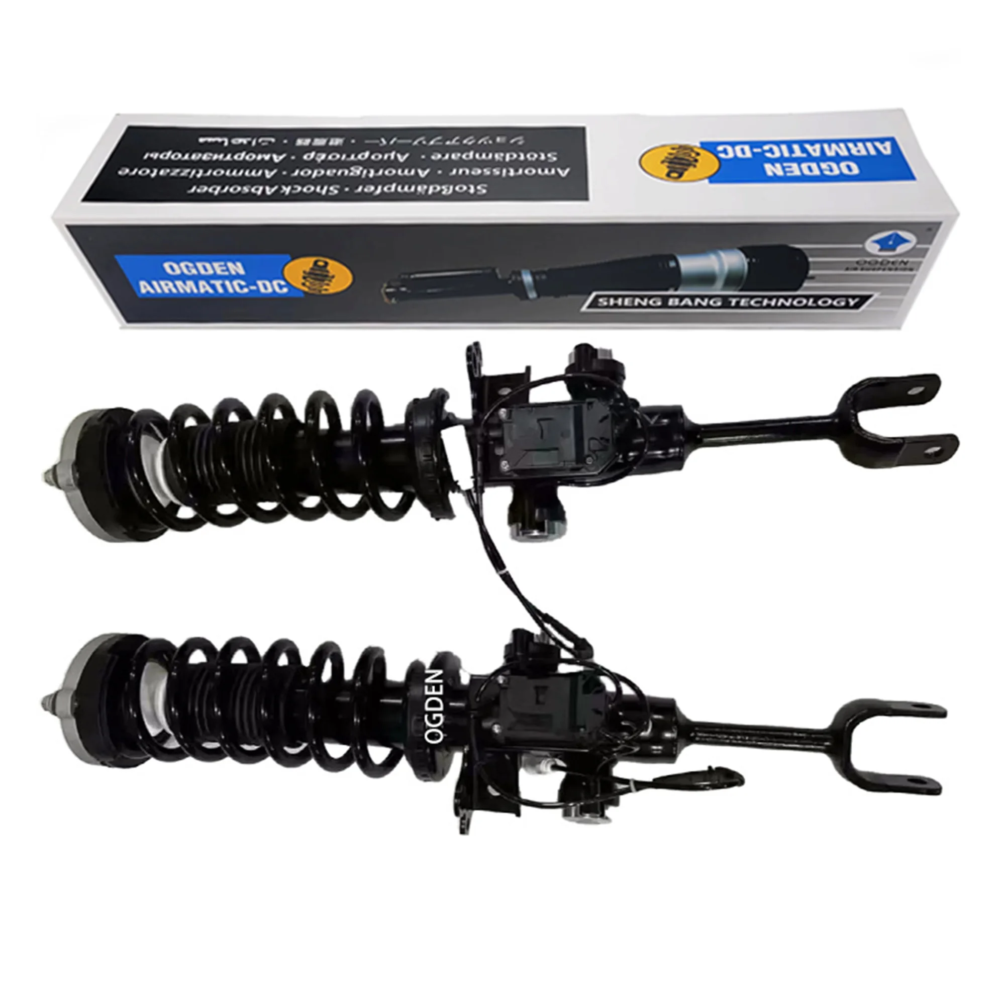 OGDEN 1 Pair Front Shock Absorber Coil Spring Assembly  For BMW F02 F01 730i Li 740i 37116796925 37116796926