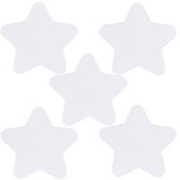5 Pcs Thick Round Painting Boards DIY Cotton Canvas Panels For Students Hobby Art Supplies Drawing Painting Canvas