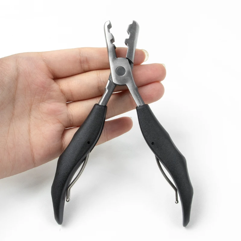 

Hair Extension Remove Tool Fusion Hair Extension Pliers for Keratin Hair Extensions Microlink Beads Tool