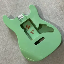 MINI Size ST Electric Guitar Body Surf Green Color Free Style Pickups Tremolo Style  DIY Guitar Parts Replace Accessories GB178