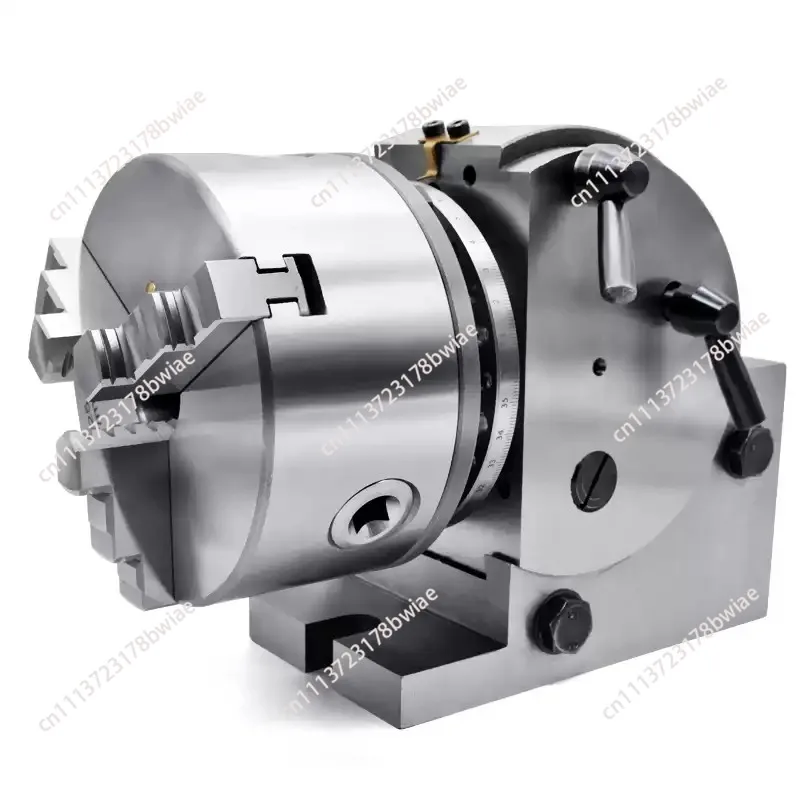 High Precision Semi Universal Indexing Head 125mm 3 Jaw Chuck Universal Milling Processing Tool