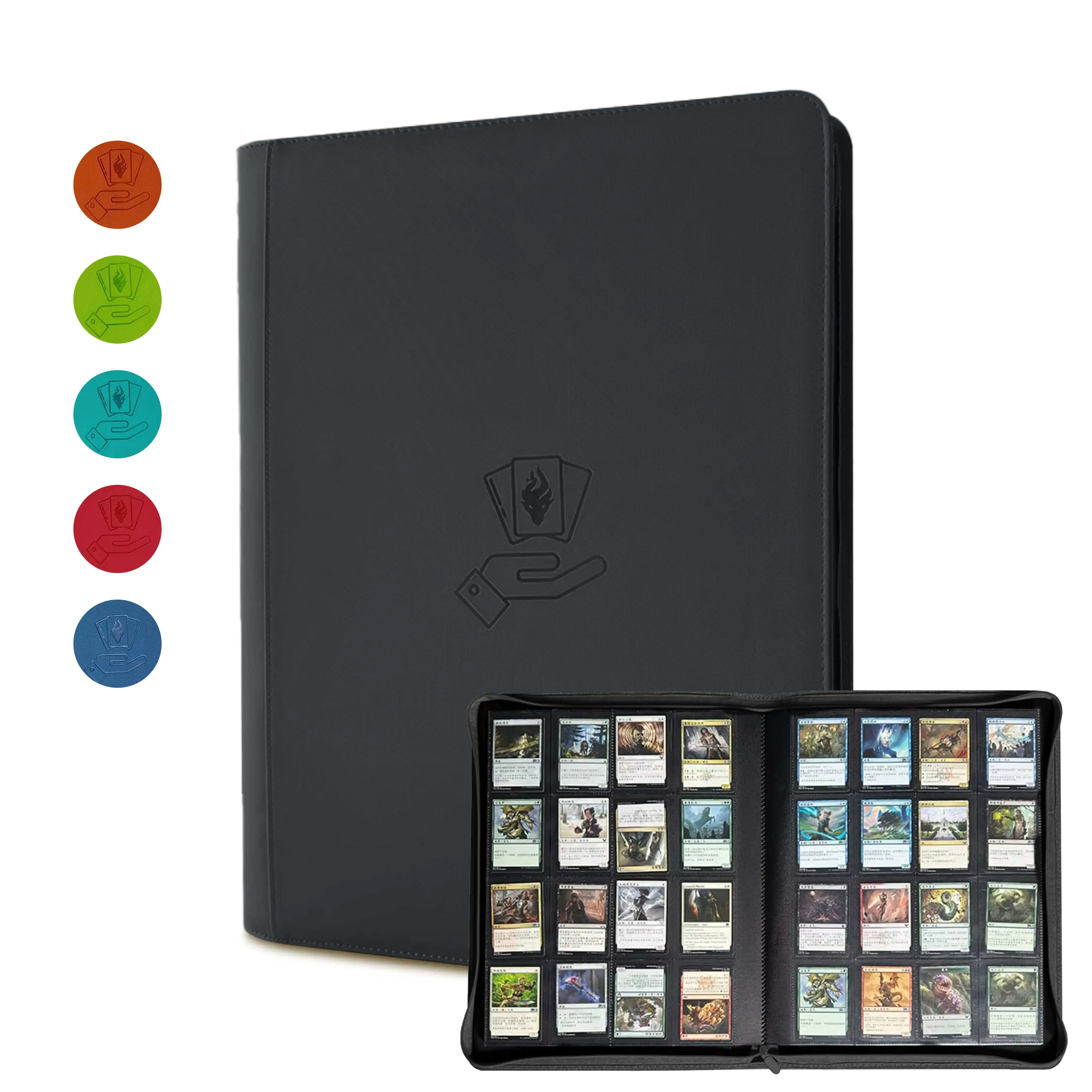16 Pocket Card Binder Album Holds 1024 Cards Trading Card Folder for TCG Sports Game Collection The Ideal Choice For Collectors