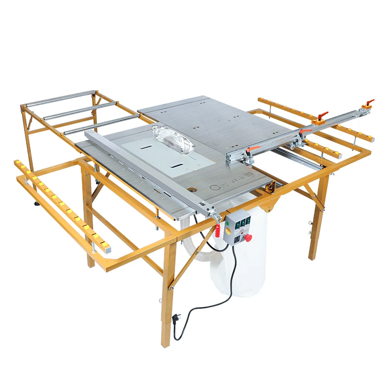 

JT-6 JT-7 JT-9 JT-11Portable sliding table sawing machine with easy operation for precision sawing and cutting woodworking