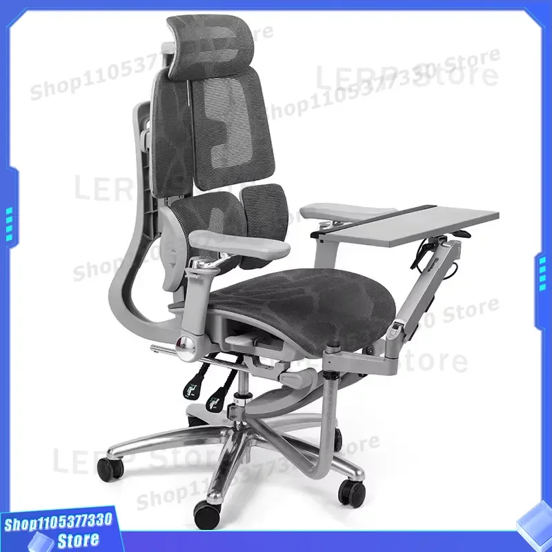 D-MOUNT OK5030 Foldable Laptop Stand Multifunctional Keyboard Holder for Chair Legs Lazy Office Desk Accessory Portable