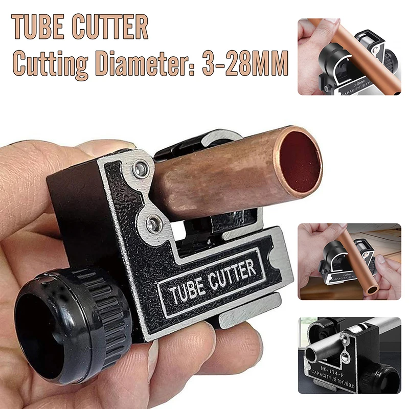 3-28mm Steel Aluminum Copper Tube C Type Pipe Cutter Cut Tool  1/8