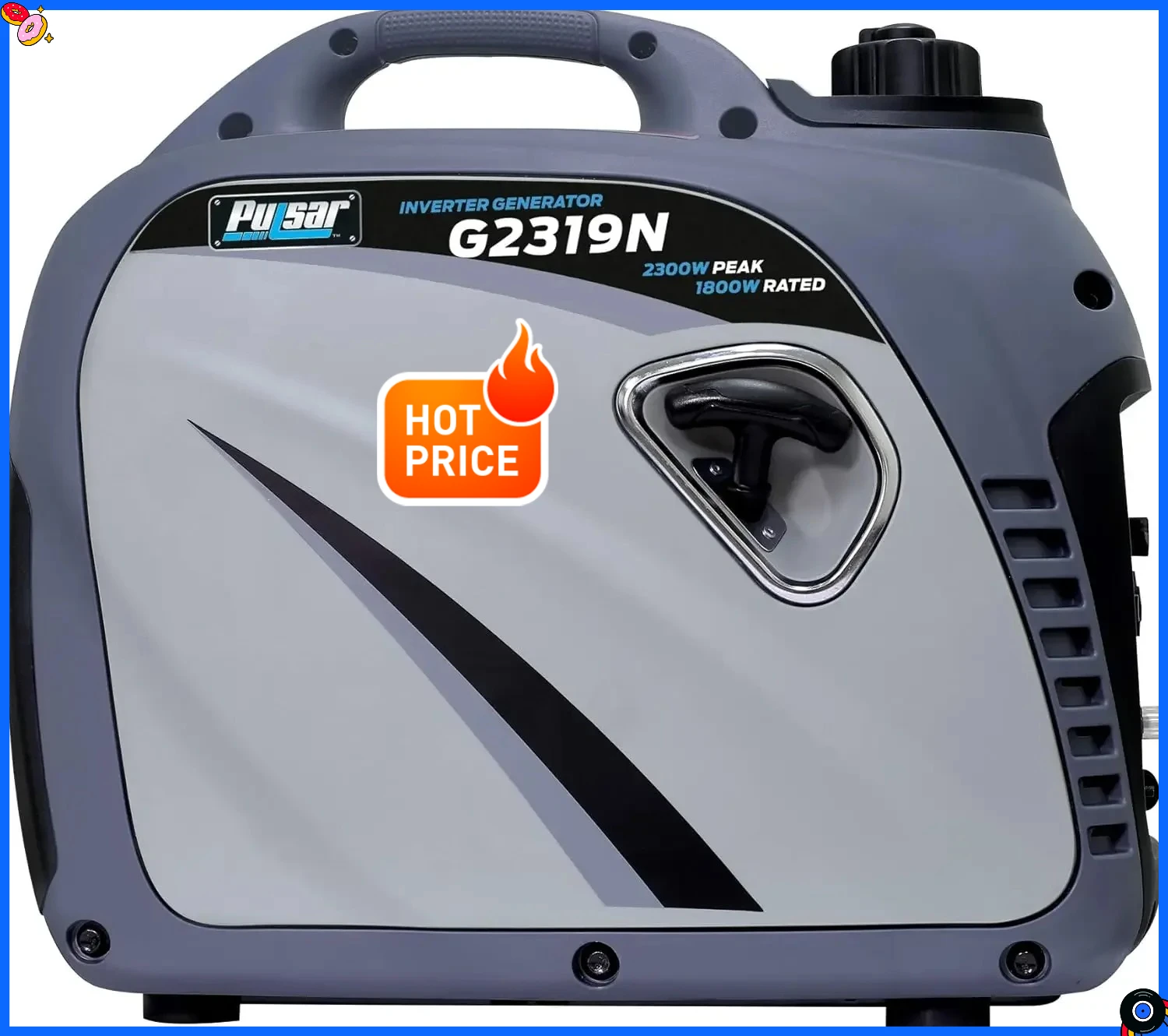 

Бестселлер: Портативный инверторный генератор на газу мощностью 2300 Вт с USB-выходом и возможностью параллельного подключения, соответствует стандартам Carb