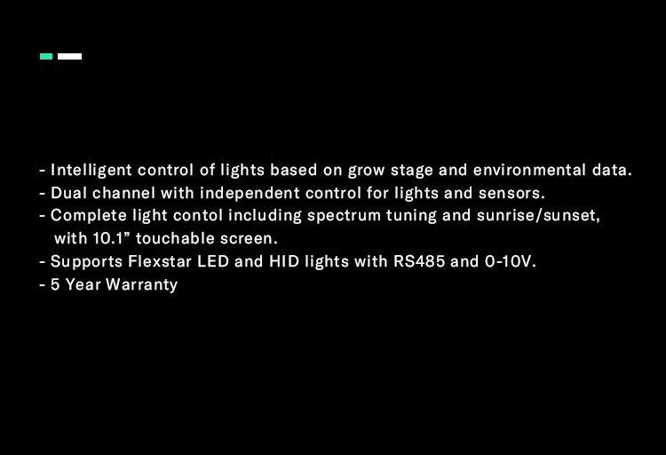 Controlador maestro de luz de cultivo Led adecuado para luz de cultivo Led Hid Grow Light