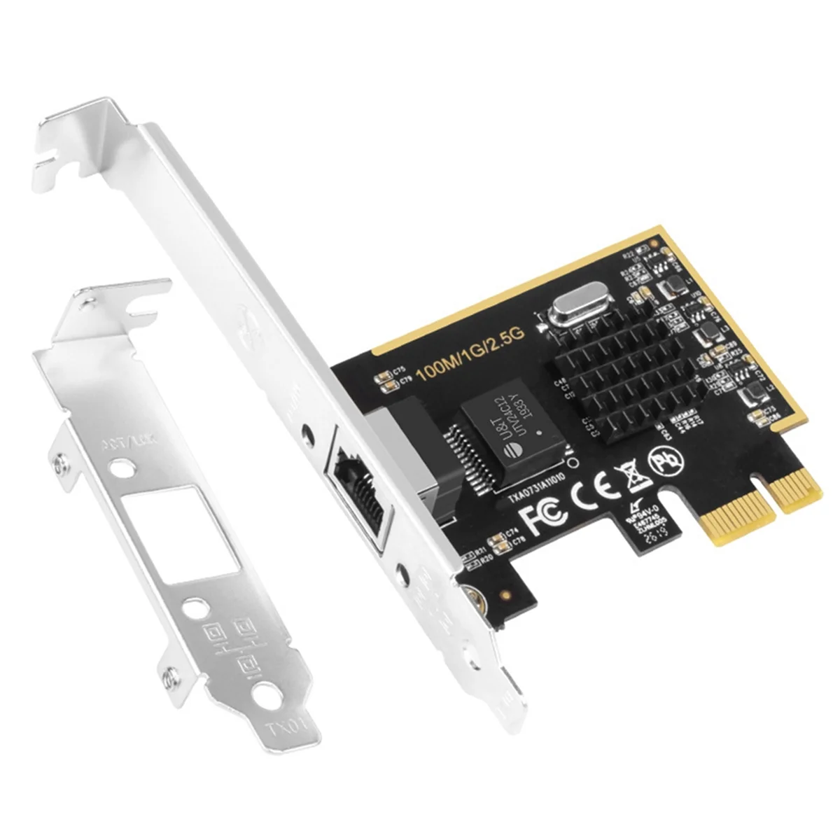 Porta de jogos e jogos, Cartão LAN Gigabit 2.5G, Desktop Built-in PCIE, Porta LAN, RTL8125PXE, Multifunções