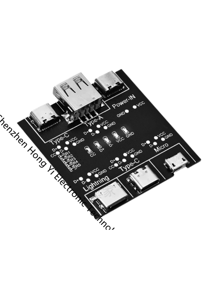 

Плата обнаружения кабеля данных DT3 Apple Android Phone Type-C, быстрая зарядка кабеля, модуль обнаружения аномального уровня