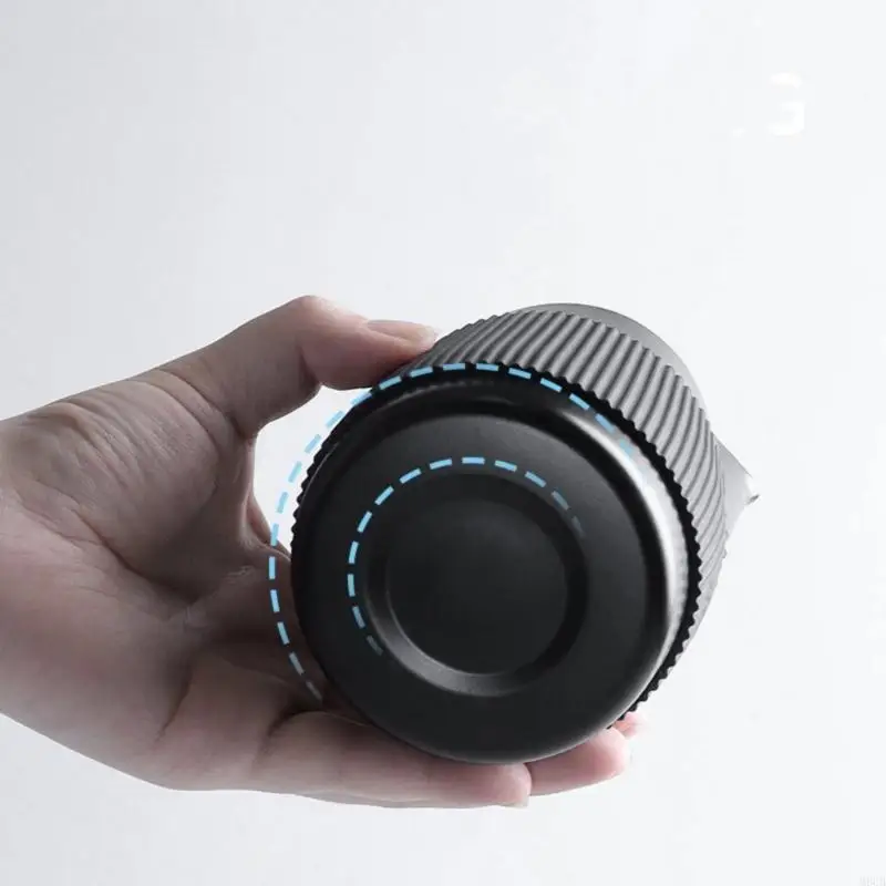 M6CB 420 مل من الفولاذ المقاوم للصدأ الحليب إبريق الحليب باخرة كوب القهوة لاتيه فن لاتيه مناسبة لسهولة لاتيه صنع القهوة والقهوة