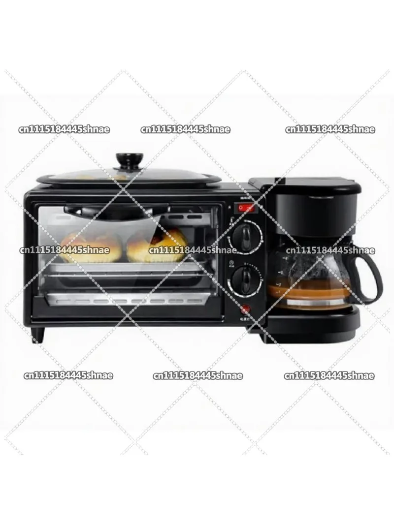 3-in-1 Multi-Functional Breakfast Toaster Steamer Oven