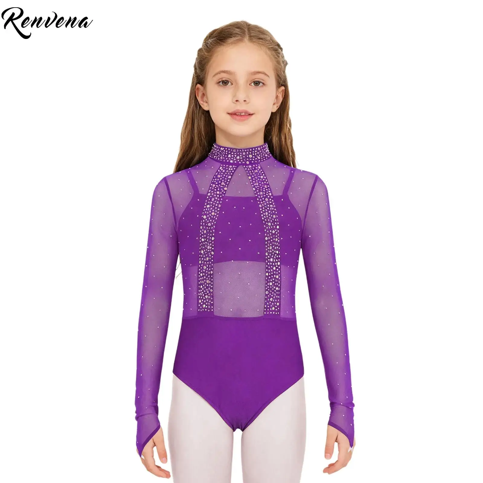 キッズガールズバレエ体操レオタードダンスパフォーマンスコスチュームスポーツヨガフィットネスボディスーツワークアウトステージショー競技用