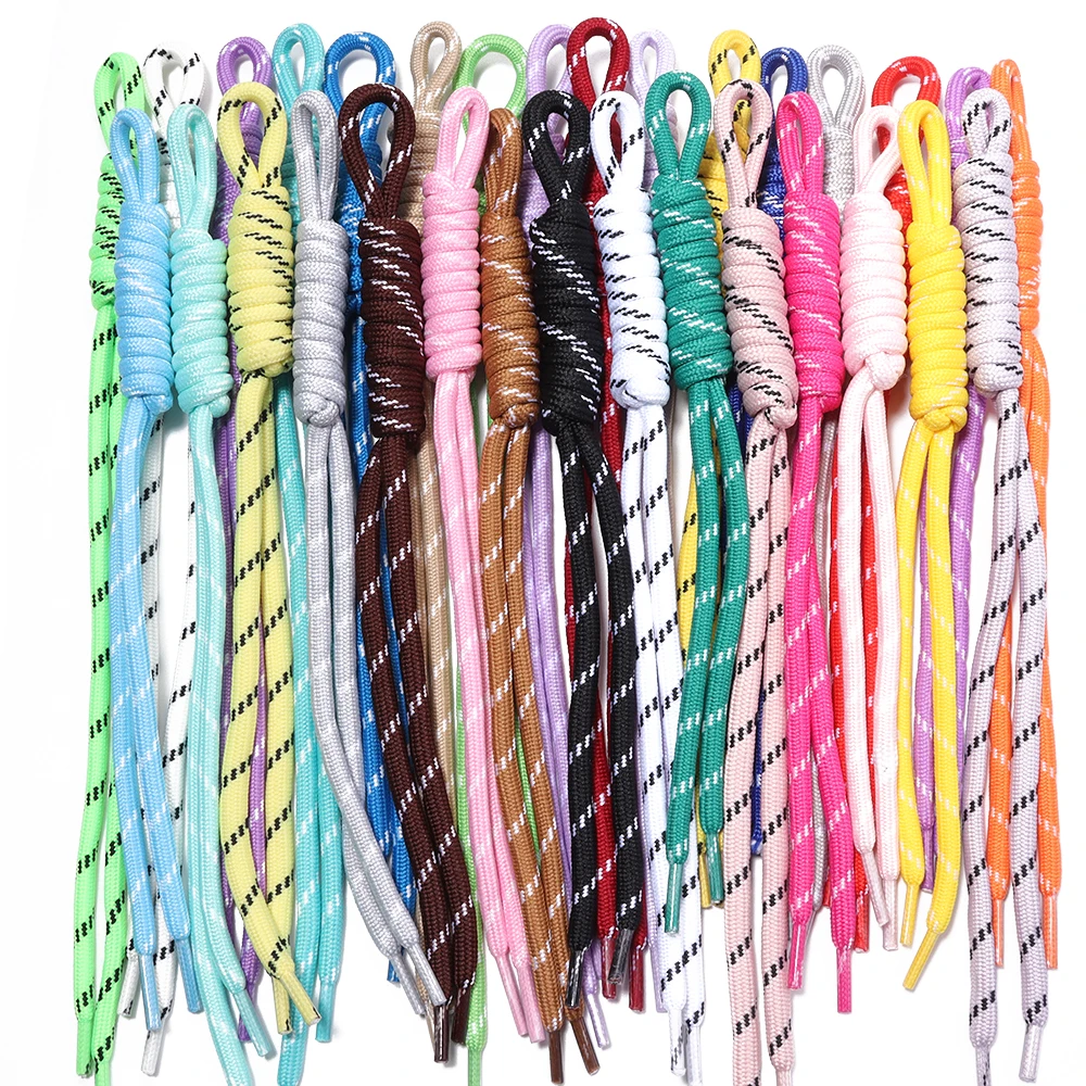 5 Stück Bunte Handgewebte Schlüsselbänder mit Anti-Verlust-Knoten aus Nylonseil für DIY Handgemachte Rucksack- und Taschendekorationen – Detail 5
