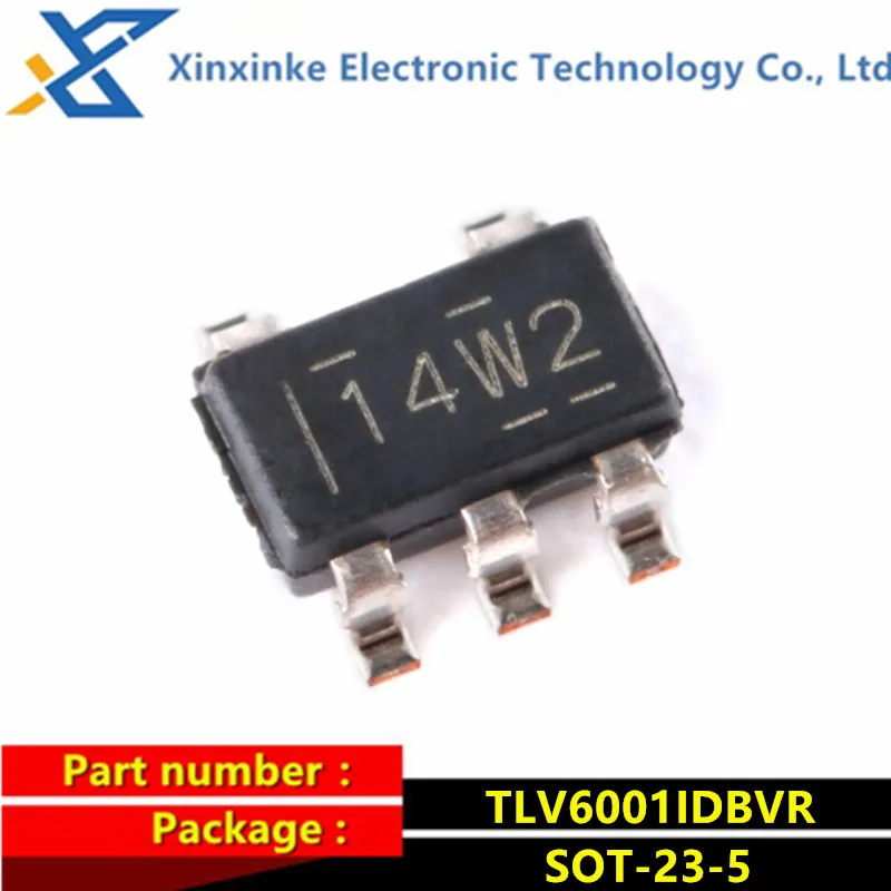 

20PCS TLV6001IDBVR Marking：14WZ SOT-23-5 Single-channel Operational Amplifier Chip