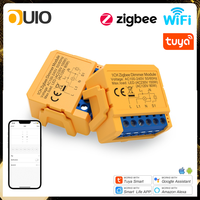 Zigbee/WiFi Tuya 1/2 Gang Mini Smart Light Switch DIY Light Switches Module Two-Way Control Works With Alexa Alice Google Home