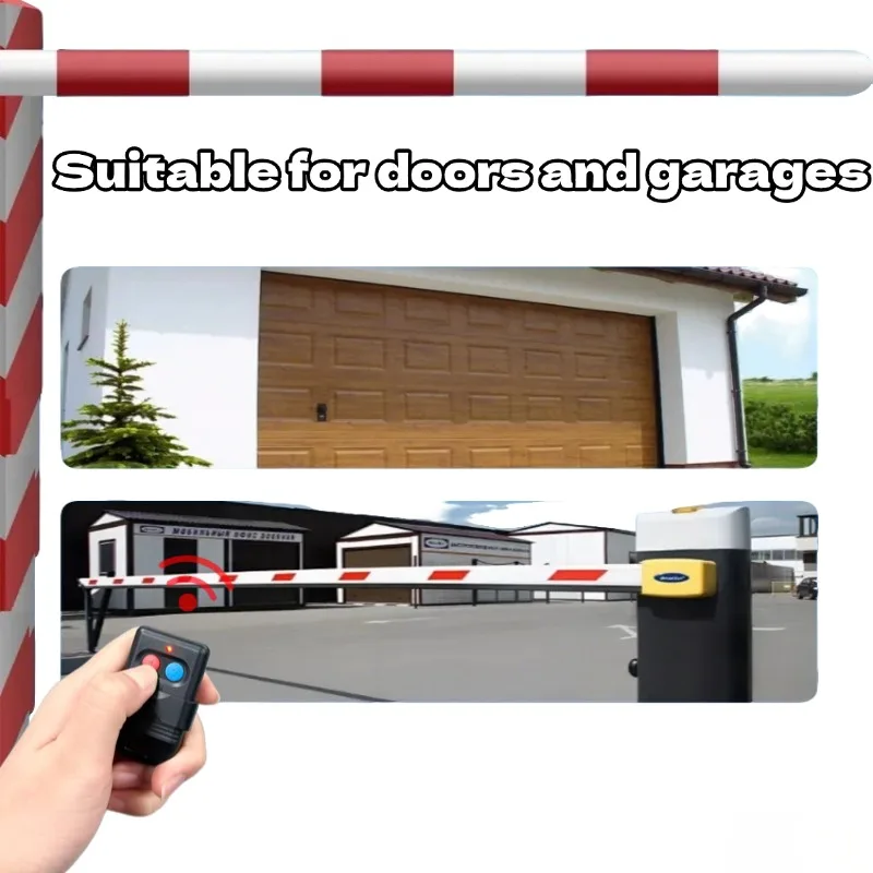 Universal Remote Control 433MHz 330MHz 2 Keys RF Wireless Remote Control 8 Dip Switch Auto Gate For Gate Garage Door Opener