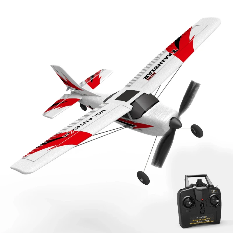 Volantex 3CH RC Glider Airplane Fixed Wing Foam Plane Easy to Fly for Beginners Kids Adults Outdoor Toy Gift