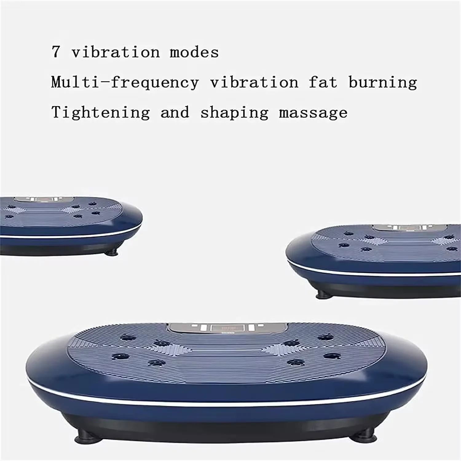 

Усовершенствованный электромагнитный вибротренажер Crazy Fitness с ЖК-дисплеем, для похудения, 3D/4D вибрационная платформа с тихим двигателем 250 Вт