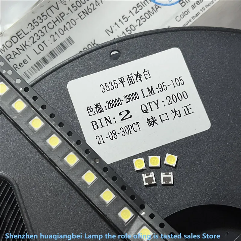 FOR 1000piece/lot FOR  2018NEW  32-inch  32MB25VQ 6916L-1974A 2406A LV320DUE LED repair lamp beads  3535 6V  100%NEW