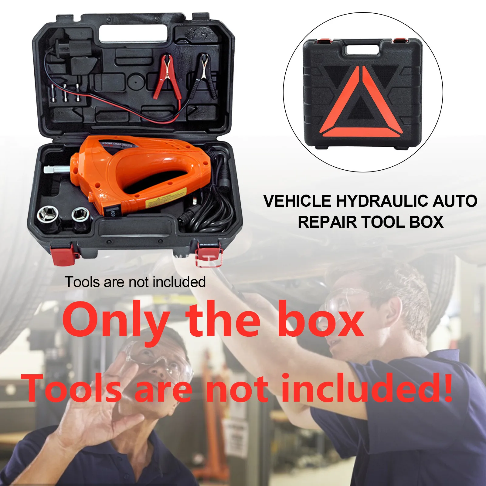 Car Jack Kit Storage Box Portable Carrying Case For Hydraulic Crimping Tool Hydraulic Crimping Plier Repair Tools Storage Box