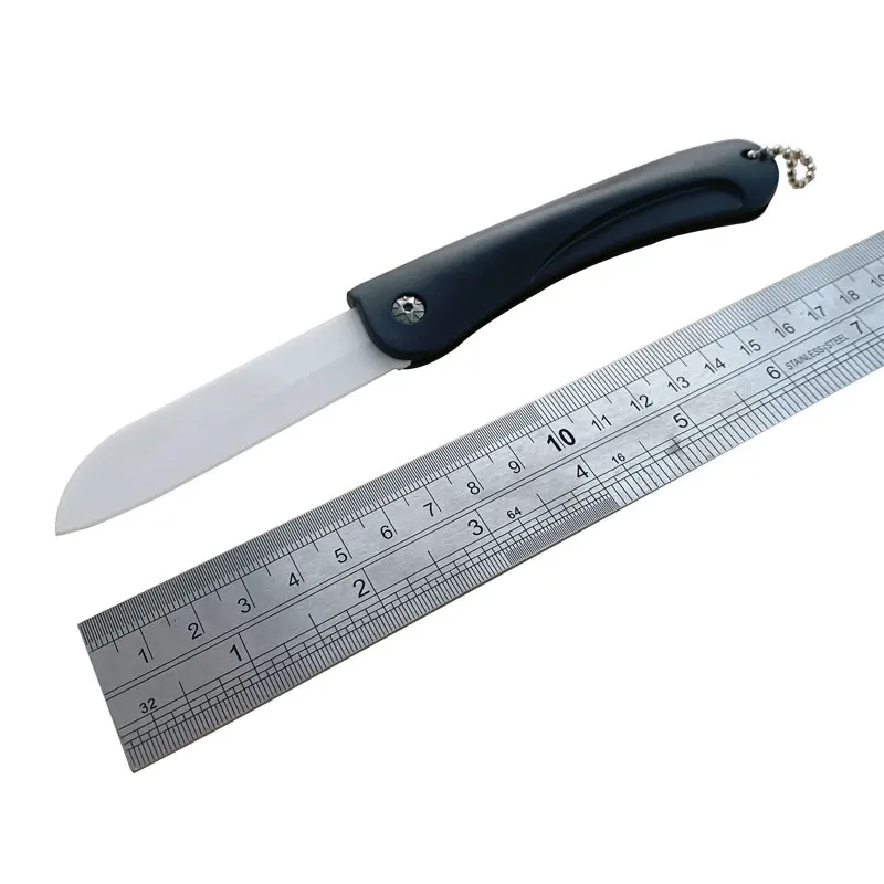 Swayboo ND-021 Zirconia Ceramic ABS Handle Fruit Vegetables Folding Kitchen Peeling Knife Sharp Blade Travel EDC